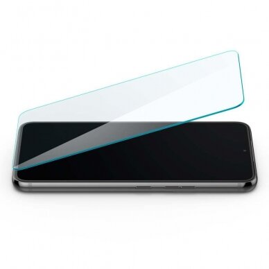 Aukštos kokybės apsauginis stiklas Spigen Glass .TR Slim Samsung Galaxy S22 2