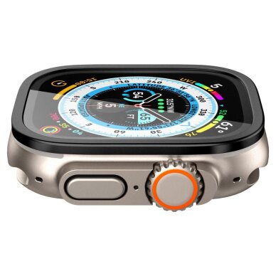 Ekrano apsauga Spigen GLAS.TR SLIM PRO Apple Watch ULTRA (49 MM) Juoda 7
