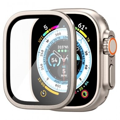 Ekrano apsauga Spigen GLAS.TR SLIM PRO Apple Watch ULTRA (49 MM) TITANIUM 9 Ekrano apsauga Spigen GLAS.TR SLIM PRO Apple Watch ULTRA (49 MM) TITANIUM 9