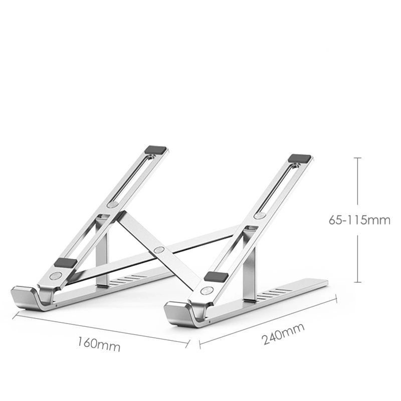 Tech-Protect Alustand universal laptop stand - tamsiai pilkas 7 Tech-Protect Alustand universal laptop stand - tamsiai pilkas 7