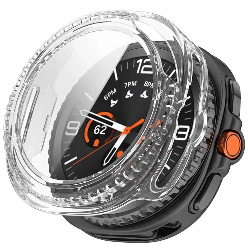Samsung Galaxy Watch 8 46mm dėklas Tech-Protect Defense – skaidrus