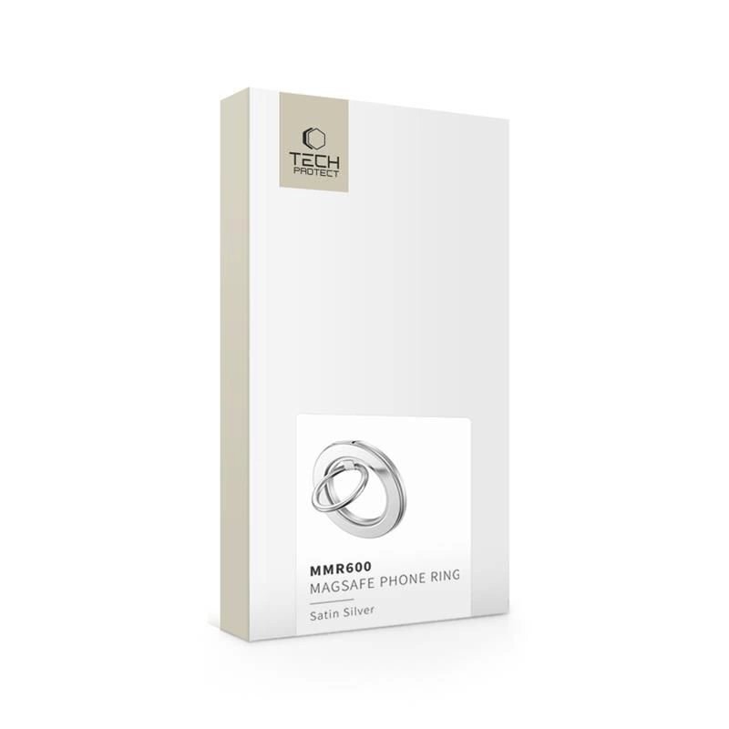 Telefono laikiklis Tech-Protect MMR600 su MagSafe – sidabrinis 5