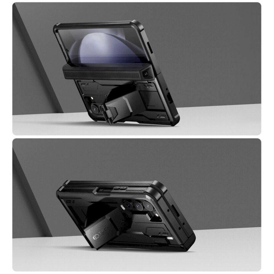 Tech-Protect Kevlar Pro Pen Dėklas Samsung Galaxy Z Fold 5 - Juodas 3 Tech-Protect Kevlar Pro Pen Dėklas Samsung Galaxy Z Fold 5 - Juodas 3