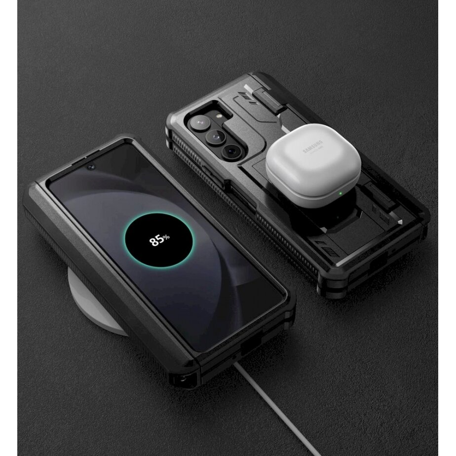 Tech-Protect Kevlar Pro Pen Dėklas Samsung Galaxy Z Fold 5 - Juodas 6 Tech-Protect Kevlar Pro Pen Dėklas Samsung Galaxy Z Fold 5 - Juodas 6