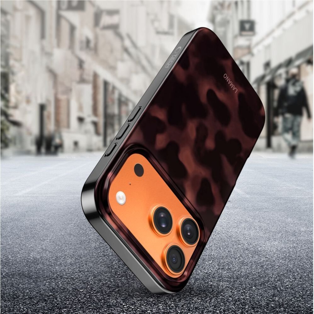 iPhone 17 Pro Max Tech-Protect Lamano MagSafe dėklas – juodas ir raudonas 6