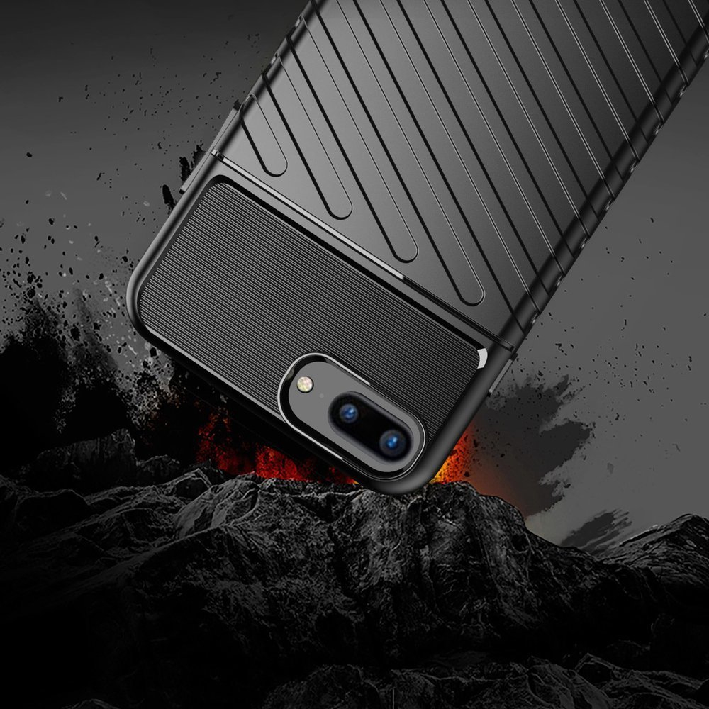 Tpu Dėklas Nugarėlė "Thunder Case Flexible Tough Rugged" Iphone 8 Plus / Iphone 7 Plus Mėlynas  4
