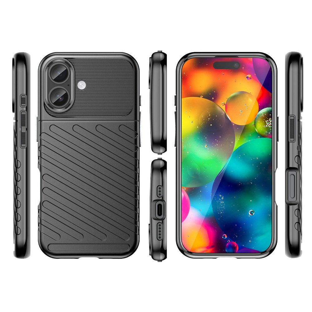 iPhone 17 Thunder dėklas – juodas 1