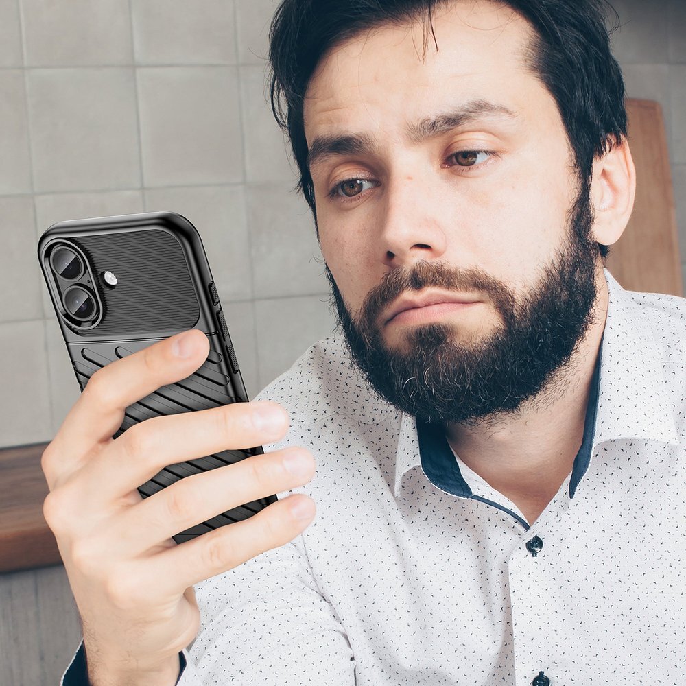 iPhone 17 Thunder dėklas – juodas 6