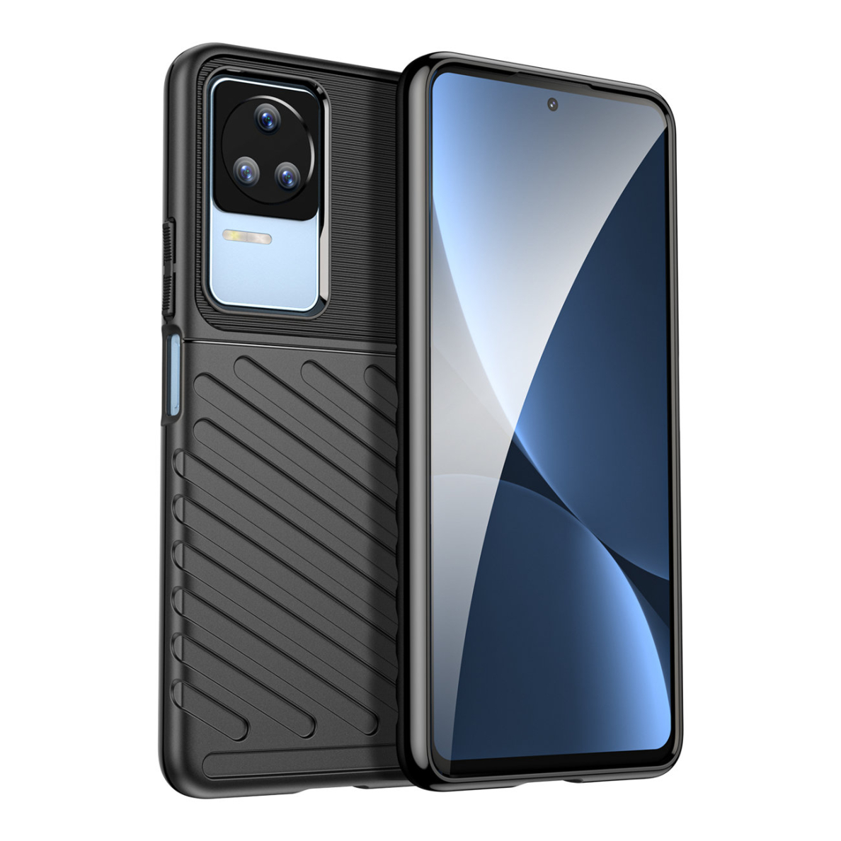 Dėklas Thunder Xiaomi Poco F4 5G Juodas Dėklas Thunder Xiaomi Poco F4 5G Juodas