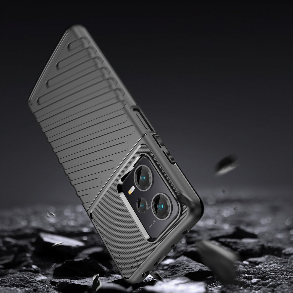 Dėklas Thunder Xiaomi Redmi Note 12 Pro Plus Juodas 2 Dėklas Thunder Xiaomi Redmi Note 12 Pro Plus Juodas 2