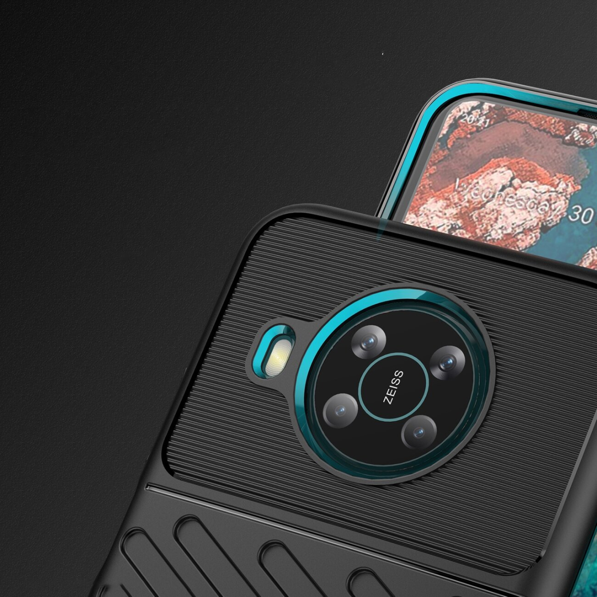 Dėklas Thunder Case flexible Nokia X100 Juodas 2