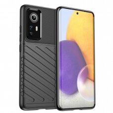 Dėklas Thunder Case Flexible Xiaomi 12X Juodas