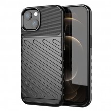 Dėklas Thunder Case Flexible iPhone 13 mini juodas