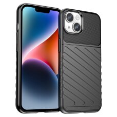 Akcija! Dėklas Thunder Case iPhone 14 Juodas