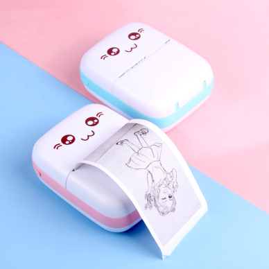 Thermal printer mini cat HURC9 - Mėlynas 11 Thermal printer mini cat HURC9 - Mėlynas 11