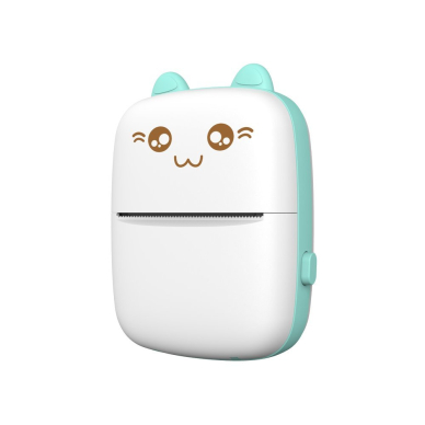 Thermal printer mini cat HURC9 - Mėlynas 2 Thermal printer mini cat HURC9 - Mėlynas 2