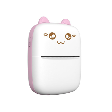 Thermal printer mini cat HURC9 - rožinis 10 Thermal printer mini cat HURC9 - rožinis 10