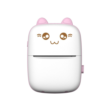 Thermal printer mini cat HURC9 - rožinis 5 Thermal printer mini cat HURC9 - rožinis 5