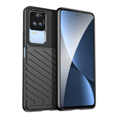 Dėklas Thunder Xiaomi Poco F4 5G Juodas Dėklas Thunder Xiaomi Poco F4 5G Juodas
