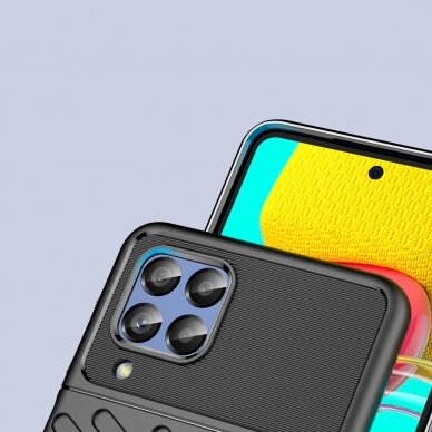 Dėklas Thunder Case flexible Samsung Galaxy M53 5G Juodas 5 Dėklas Thunder Case flexible Samsung Galaxy M53 5G Juodas 5