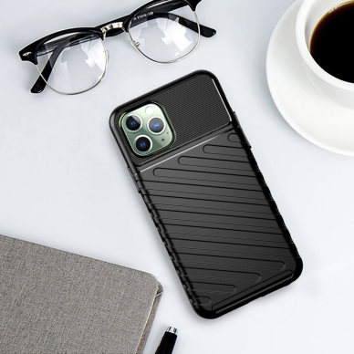 Tpu Dėklas Nugarėlė "Thunder Case Flexible Tough Rugged" Iphone 11 Pro Max Žalias  10