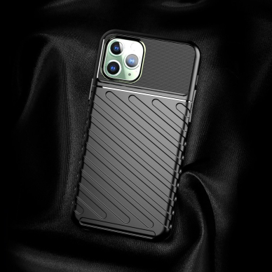 Tpu Dėklas Nugarėlė "Thunder Case Flexible Tough Rugged" Iphone 11 Pro Max Žalias  2