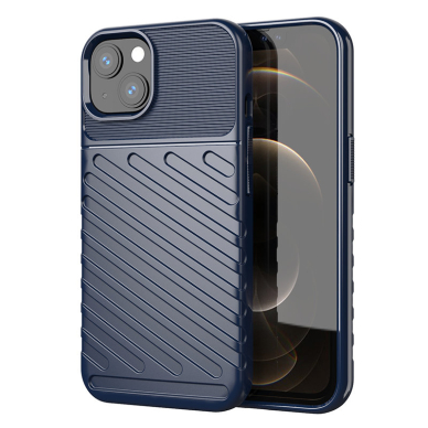Thunder Case Flexible Tough Rugged Cover TPU dėklas iPhone 13 mini mėlynas Thunder Case Flexible Tough Rugged Cover TPU dėklas iPhone 13 mini mėlynas