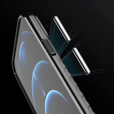 Dėklas Thunder Case Flexible iPhone 13 Pro Max mėlynas 11