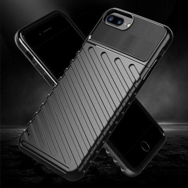 Tpu Dėklas Nugarėlė "Thunder Case Flexible Tough Rugged" Iphone 8 Plus / Iphone 7 Plus Mėlynas  1