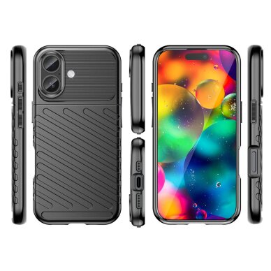 iPhone 17 Thunder dėklas – juodas 1 iPhone 17 Thunder dėklas – juodas 1