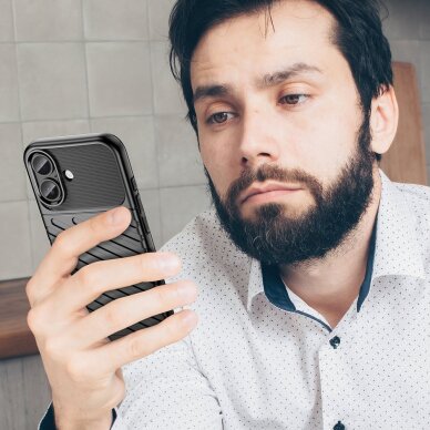 iPhone 17 Thunder dėklas – juodas 6