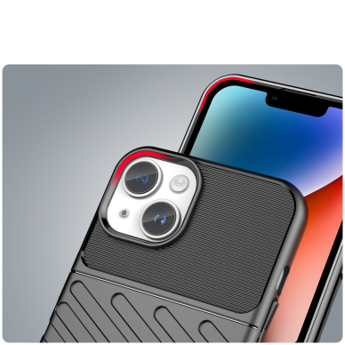 Dėklas Thunder Case iPhone 14 Juodas 5 Dėklas Thunder Case iPhone 14 Juodas 5