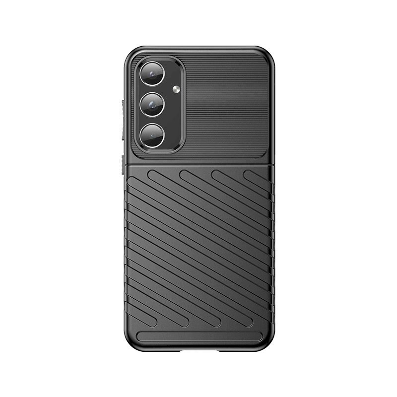 Dėklas Thunder Case armored case for Samsung Galaxy A55 - Juodas Dėklas Thunder Case armored case for Samsung Galaxy A55 - Juodas
