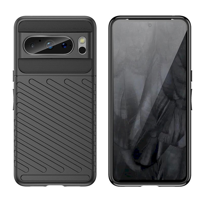 Dėklas Thunder Case for Google Pixel 8 - Juodas 1 Dėklas Thunder Case for Google Pixel 8 - Juodas 1