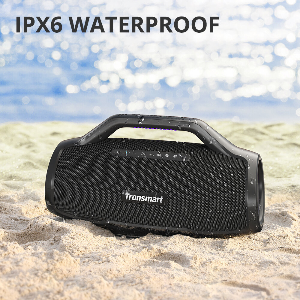 Tronsmart Bang Max 130W bluetooth 5.3 IPX6 Portable Party Speaker - Juodas 9 Tronsmart Bang Max 130W bluetooth 5.3 IPX6 Portable Party Speaker - Juodas 9