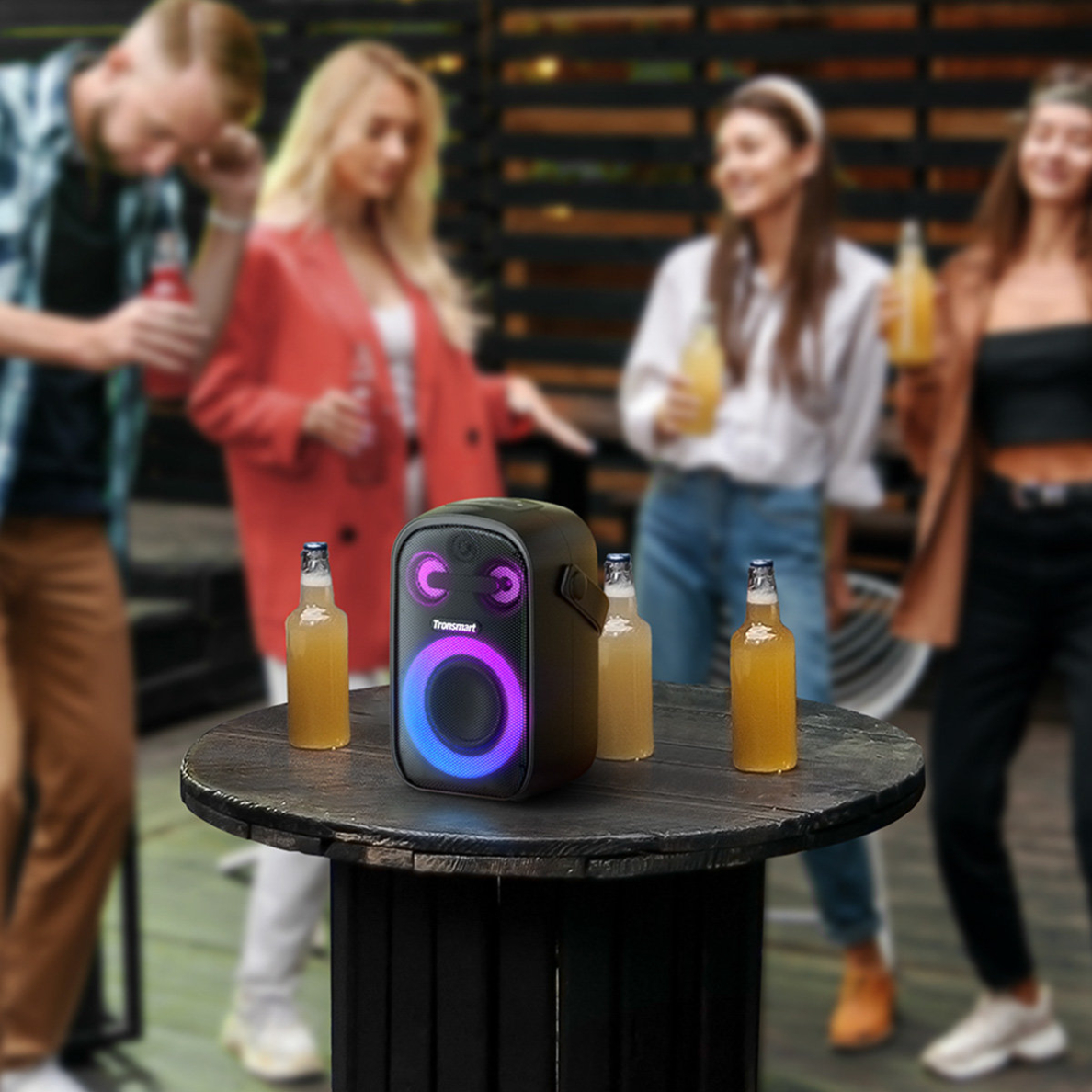 Garso kolonėlė Tronsmart Halo 100 Bluetooth wireless speaker 60W Juoda 13 Garso kolonėlė Tronsmart Halo 100 Bluetooth wireless speaker 60W Juoda 13