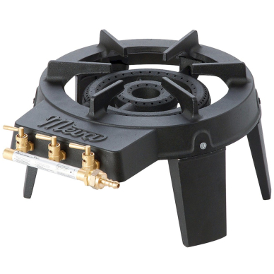 Pramoninė dujinė viryklė TRIGLAV 9kW su trimis degikliais 1