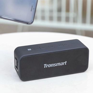 Tronsmart Element T2 Plus 20W Bluetooth 5.0 belaidė kolonėlė – juoda 5