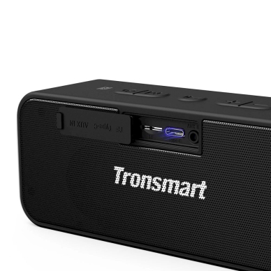 Tronsmart Element T2 Plus 20W Bluetooth 5.0 belaidė kolonėlė – juoda 6