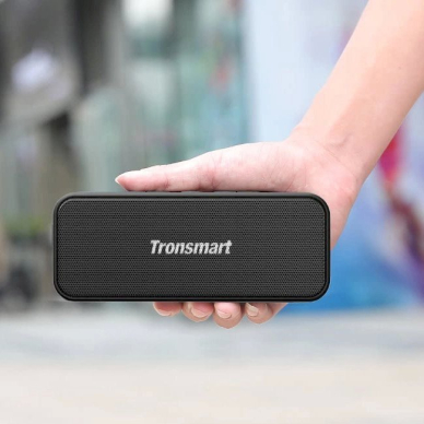 Tronsmart Element T2 Plus 20W Bluetooth 5.0 belaidė kolonėlė – juoda 14