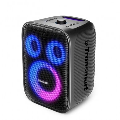 Tronsmart Halo 200 120W belaidė kolonėlė + 2 mikrofonai – juoda 1