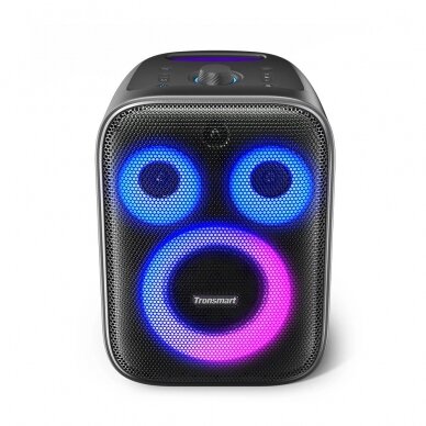 Tronsmart Halo 200 120W belaidė kolonėlė + 2 mikrofonai – juoda 3
