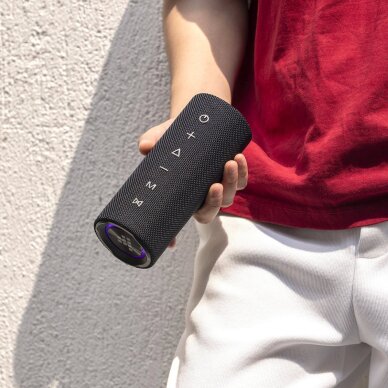 Nešiojamas „Bluetooth“ garsiakalbis Tronsmart Mirtune C2 24W – juodas 16