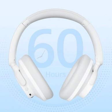 Belaidės ausinės Tronsmart Soundfii Q20S Hybrid ANC su aktyviu triukšmo slopinimu – baltos 10