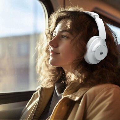 Belaidės ausinės Tronsmart Soundfii Q20S Hybrid ANC su aktyviu triukšmo slopinimu – baltos 16