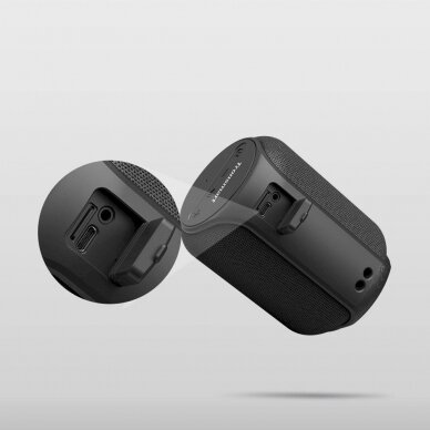 Tronsmart T6 Bluetooth 5.3 15W mini belaidė kolonėlė – juoda 3