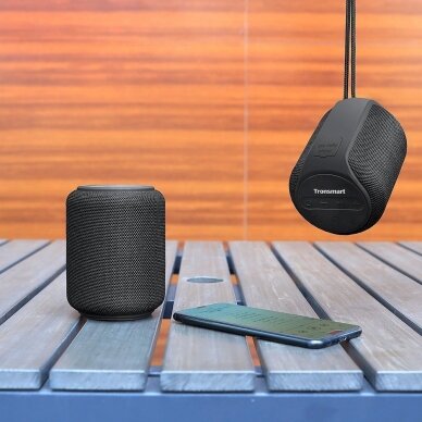 Tronsmart T6 Bluetooth 5.3 15W mini belaidė kolonėlė – juoda 7