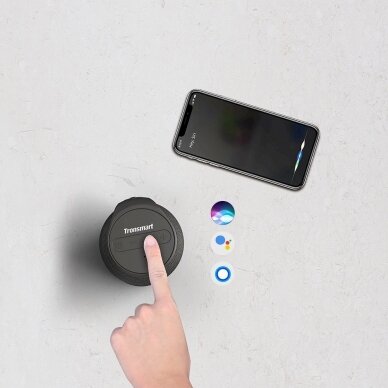 Tronsmart T6 Bluetooth 5.3 15W mini belaidė kolonėlė – juoda 9