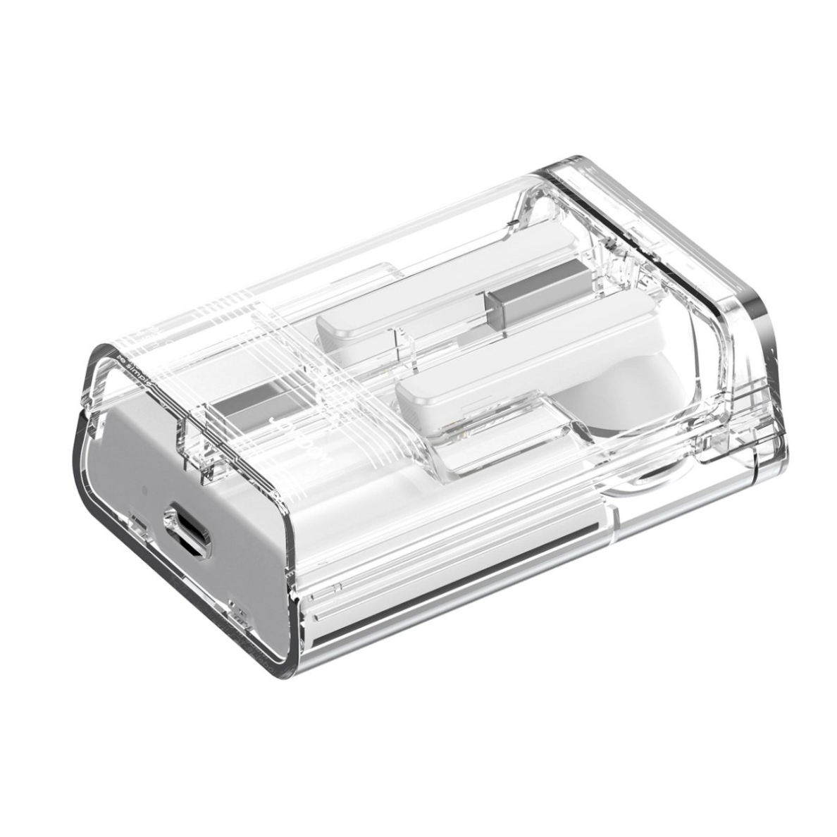 TWS Joyroom JR-TC1 IceLens Series wireless AusinėsLED lights - baltas 4 TWS Joyroom JR-TC1 IceLens Series wireless AusinėsLED lights - baltas 4