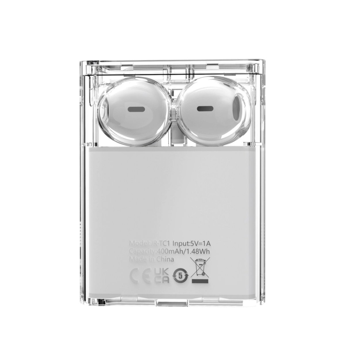 TWS Joyroom JR-TC1 IceLens Series wireless AusinėsLED lights - baltas 5 TWS Joyroom JR-TC1 IceLens Series wireless AusinėsLED lights - baltas 5